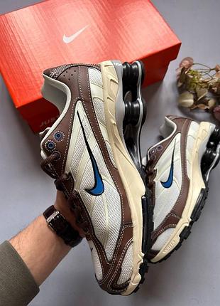 Nike shox ride 2 brown white 4