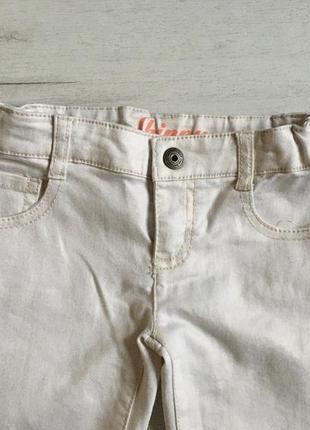 Штани джинси скінні для дівчинки 5 л crazy8. джинси скінні штани золотисті5 фото