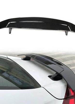 Антикрило універсальний спойлер brilliance m2 для кришки багажника чорний глянець