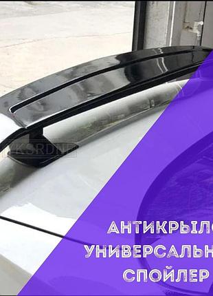 Антикрыло универсальный спойлер mazda 929 мазда для крышки багажника черный глянец