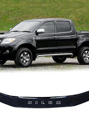 Мухобійка toyota hilux 2005-2011 дефлектор капота
