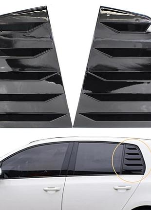Дефлектори вікон volkswagen golf 6 фольксваген гольф 6 2008-2012 вітровики