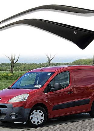 Вітровики пежо партнер peugeot partner 2008-2018 дефлектори вікон