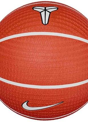 Мяч баскетбольный nike nike playground 8p k bryant deflated safety orange/white/black/white size 7