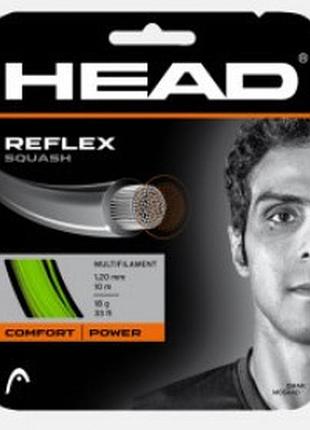Струна для сквошу head reflex squash set 1.20 10 m