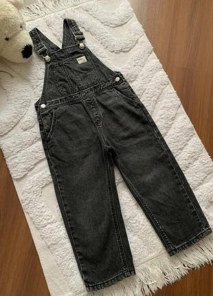 Джинсовий комбінезон zara 2