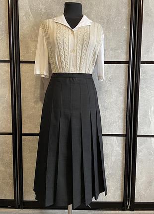 Вінтажна спідниця пліссе