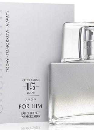 Avon тта celebrate for him туалетна вода 75 мл