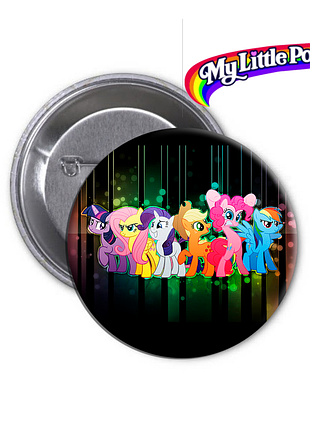 Значок my little pony | mlp | май литр пони | моя маленькая пони 03
