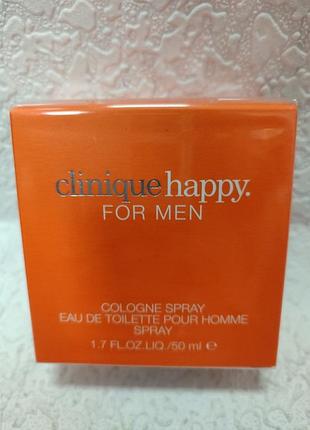 Чоловіча туалетна вода clinique happy for men об'ємом 50 мл.
