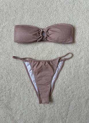 Купальник блискучий