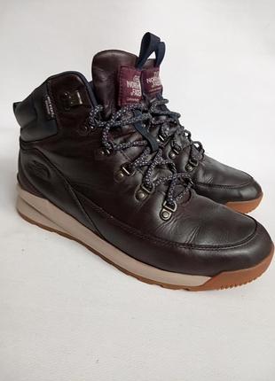 Кожаные ботинки the north face