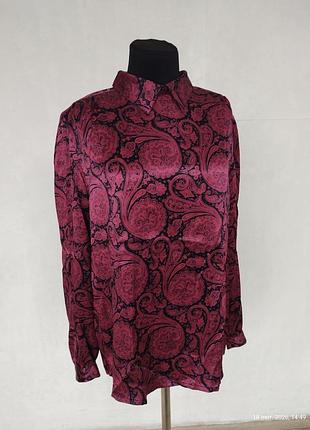 Блуза вінтаж шовк