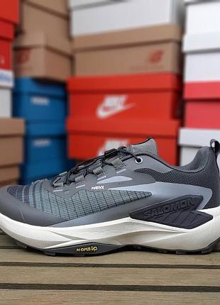 Чоловічі кросівки salomon genesis сірі на сірий