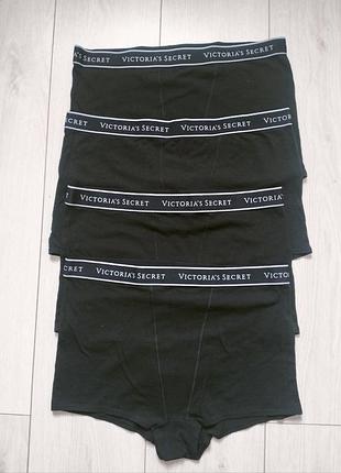 Трусики-шортики с высокой талией от бренда victoria’s secret, модель cotton high-waist boyshort.