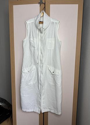 Max mara жіноче лляне плаття м/л