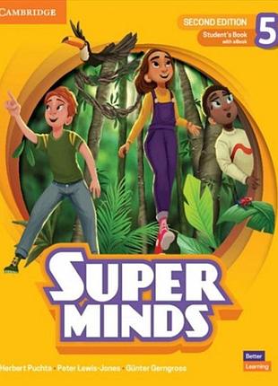 Учебник super minds second edition 5 student's book with ebook