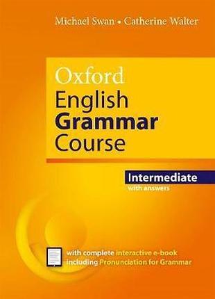 Oxford english grammar course: intermediate: with key (includes e-book)