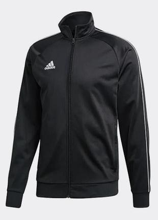 Олімпійка дитяча adidas core 18, кофта адідас, зіпка адідас дитяча, кофта на змійці, оригінальна кофта adidas