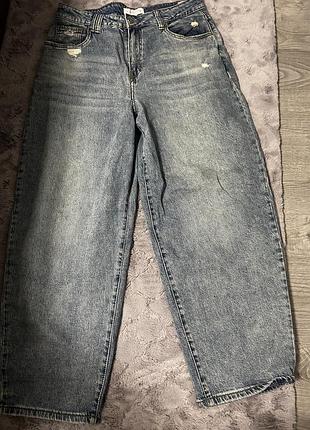 Джинсы бананки одетые пару раз