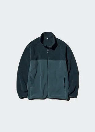 Флісова куртка uniqlo (кольоровий блок) 479793