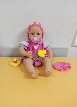 Интерактивная кукла baby annabell zapf creation