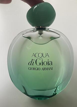 Парфумована вода acqua di gioia intense giorgio armani