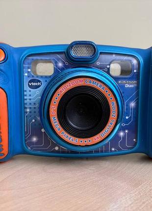 Детская цифровая фотокамера vtech kidizoom duo blue