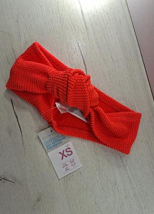 Повязка на голову с переплетом