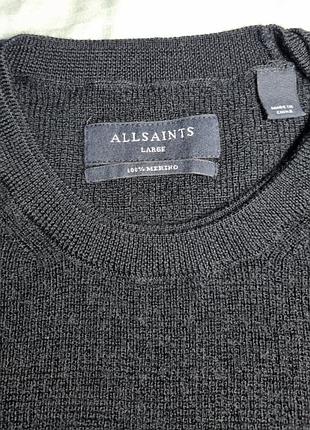 Свитер из шерсти allsaints 8
