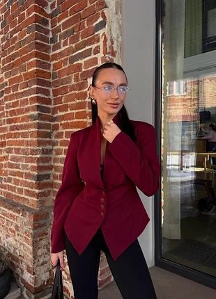 Піджак жіночий костюмка туреччина + підкладка / піджак жіночий шоколадний є обмін