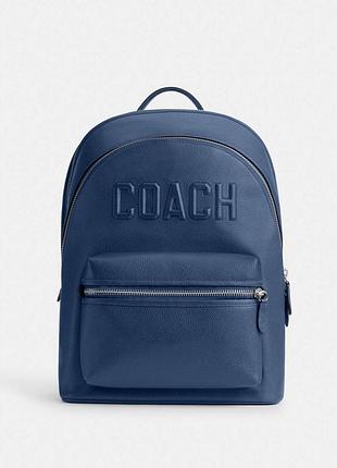 Рюкзак синій жіночій брендовий люкс лого
