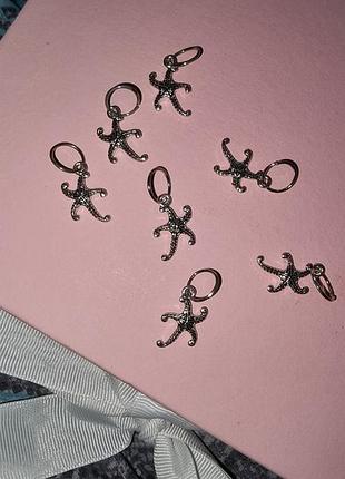 Пірсинг для волосся кільця для волосся прикраси перли зірка