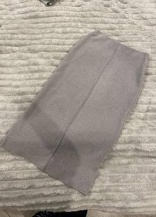 Спідниця, облягаюча, сіра🔥