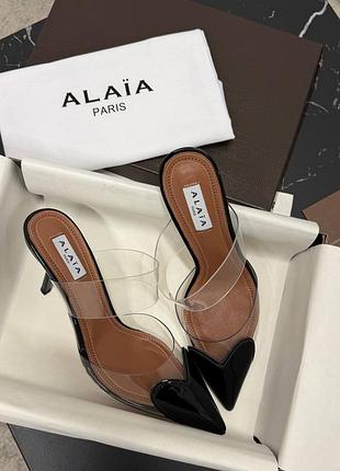 Женские туфли босоножки на каблуке алая alaia