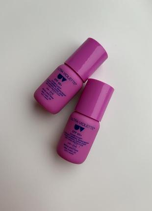 Сонцезахисний крем-флюїд для обличчя ultra violette future fluid spf50+ superlight mineral skinscreen™