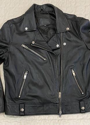 Натуральна шкіра куртка  косуха