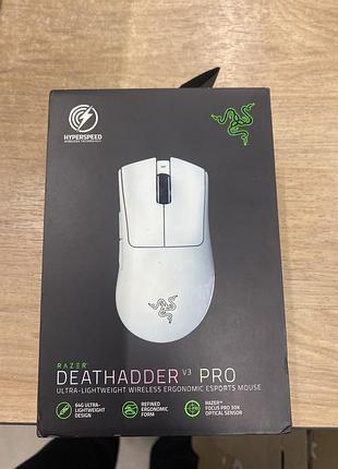 Razer deathadder v3 pro – 64г, focus pro 30k, ідеальний стан