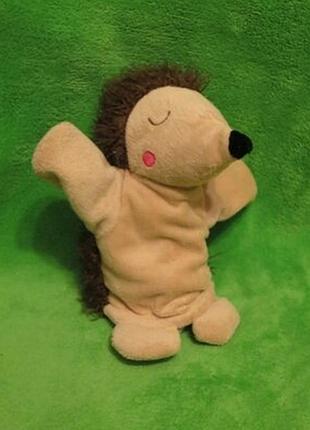 Їжак.ёжик.ёж.їжачок.м'яка іграшка.мягкие игрушки.театр.ляльковий театр.рукавичка.wh smith toys