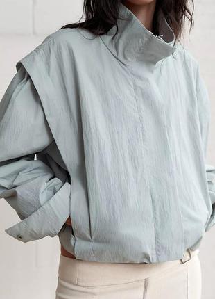 Куртка жіноча блакитна zara new