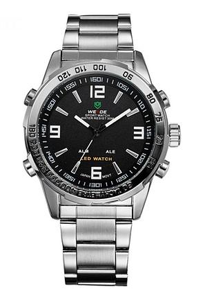 Мужские тактические часы webide standart silver