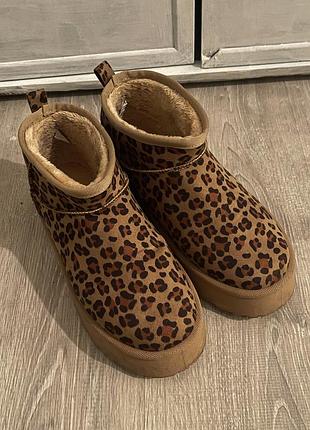 Леопардовий дизайн uggs