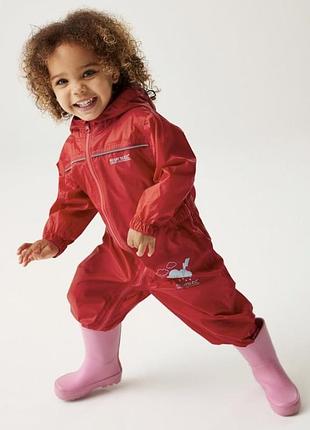 Дитячий водонепроникний комбінезон-дощовик
