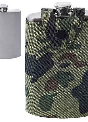 Фляга сувенірна в чохлі 260мл 15 * 10 * 3 см r86723 тм stenson