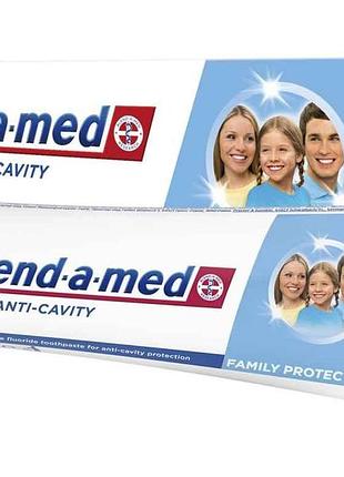 Зубна паста 75мл анти-карієс захист для всієї родини тм blend-a-med