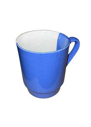 Чашка 600мл водолей бело-синяя тм словенк