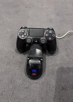 Зарядна станція oivo dual charging dock для ps4 (pir/slim/pro) — open box, стан нової!