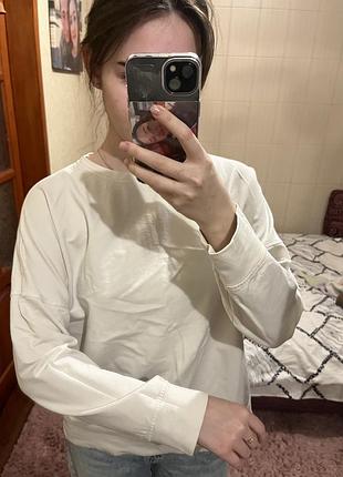 Білий світшот