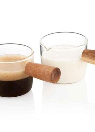 Набор емкостей 100мл для сливок и соусов, 2 шт, боросиликатное стекло тм ardesto