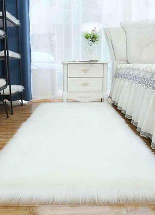 Ковер комнатный 120*180см белый тм mallory home